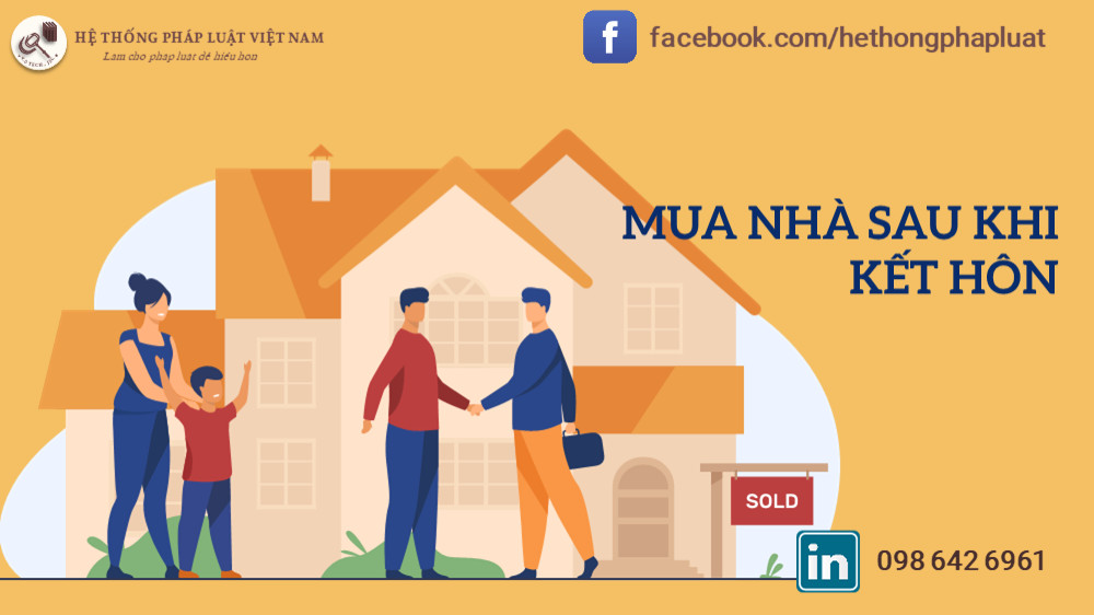 Nhà mua sau khi kết hôn có thuộc sở hữu chung của vợ, chồng?