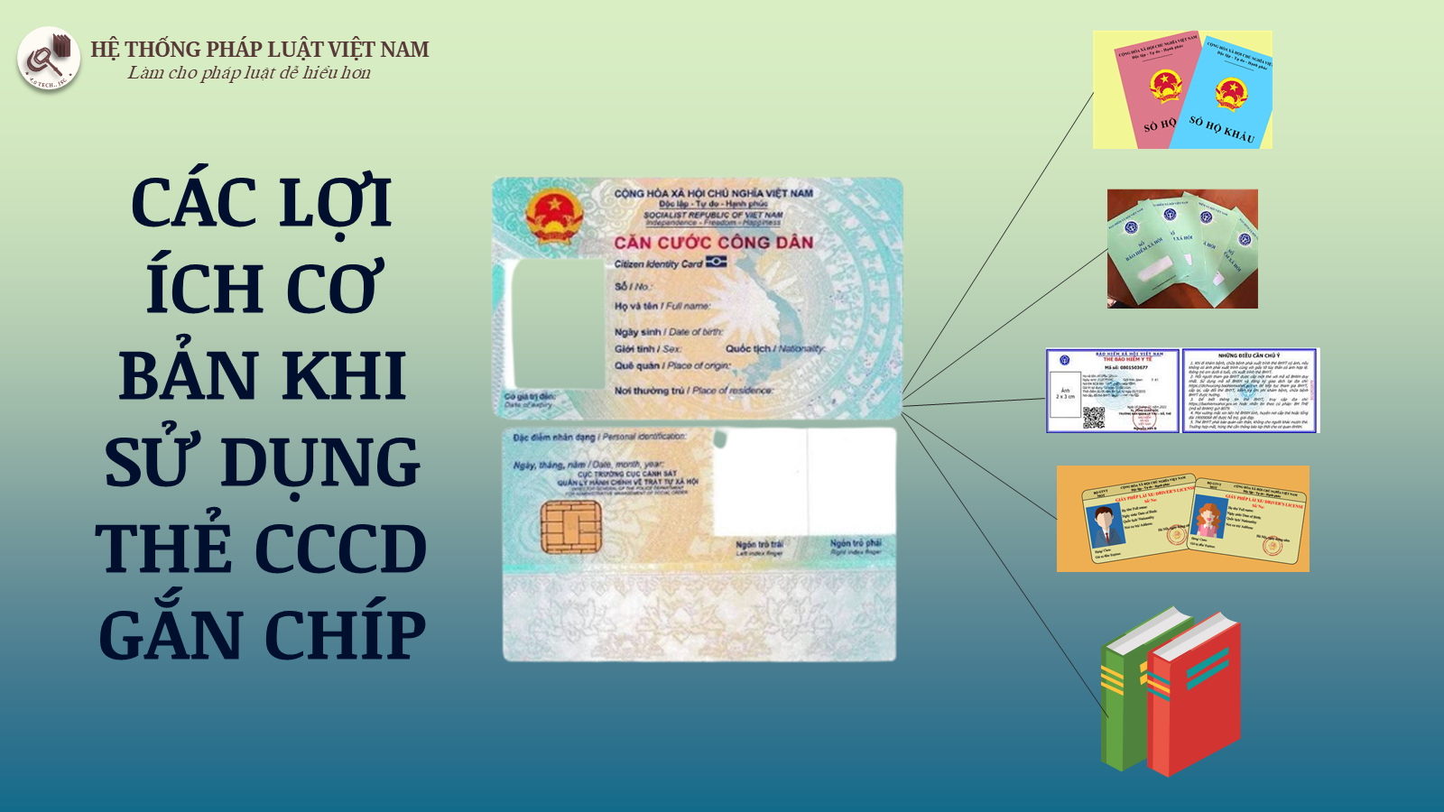 Những lợi ích cơ bản khi dùng thẻ căn cước công dân có gắn chíp