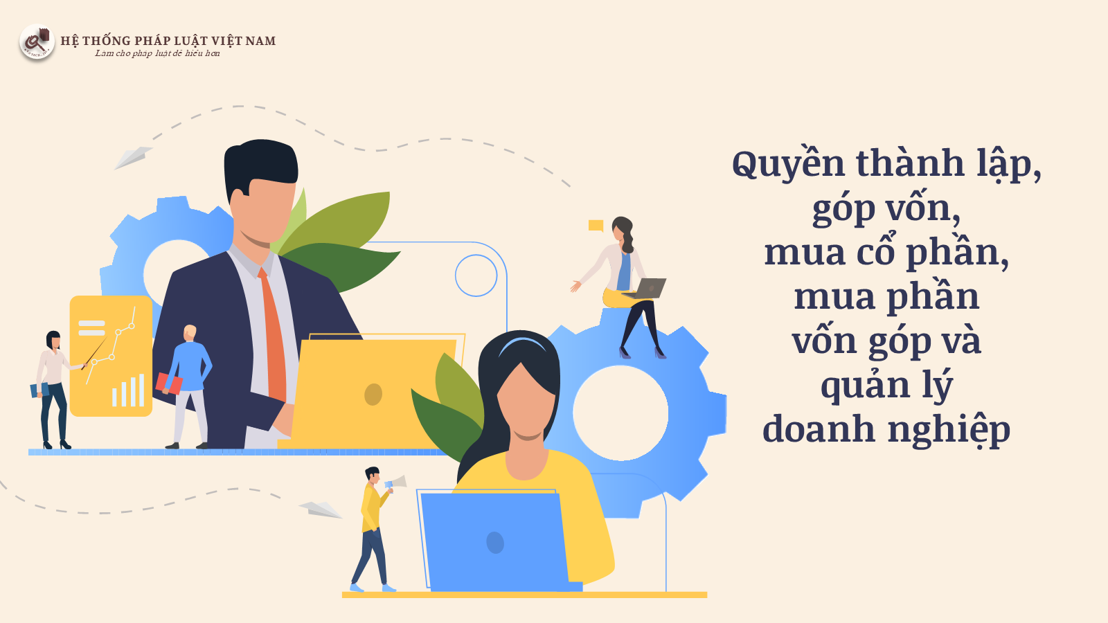 Quyền thành lập, góp vốn, mua cổ phần, mua phần vốn góp và quản lý doanh nghiệp