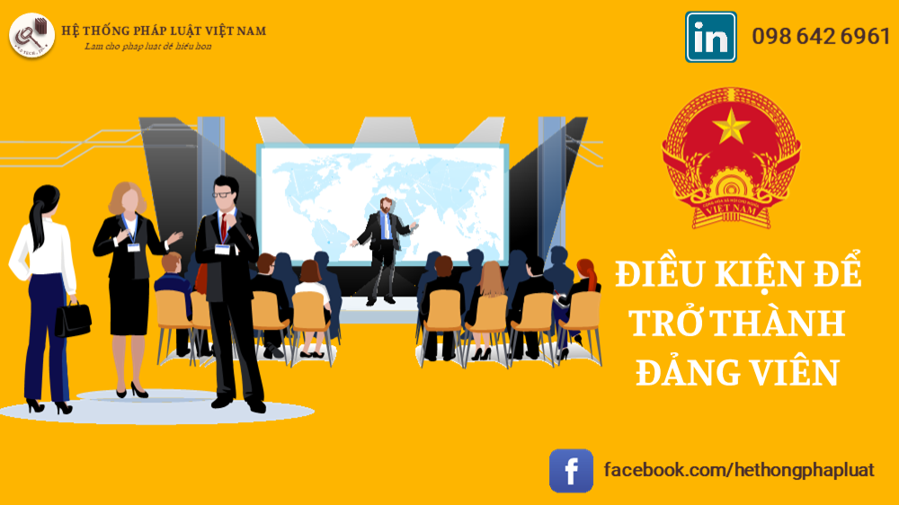 Điều kiện để trở thành đảng viên